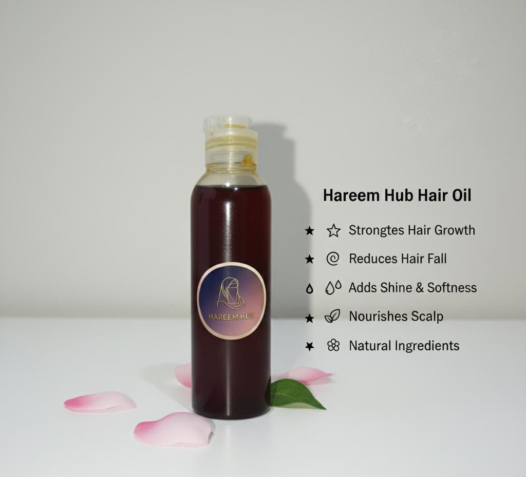 Herbal Hair Oil (120ML)  Guaranteed Hair Growth, Anti Hair Fall & Scalp Care
