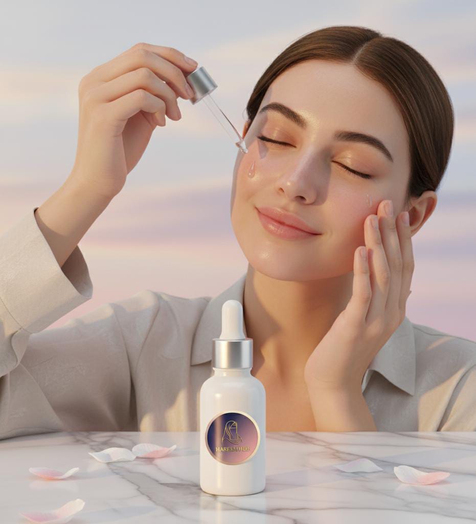 Vitamin C & Hyaluronic Acid Face Serum – Brightening, Hydrating & Anti-Aging for All Skin Type