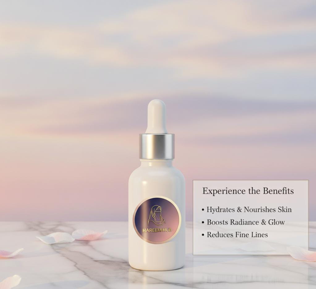 Vitamin C & Hyaluronic Acid Face Serum – Brightening, Hydrating & Anti-Aging for All Skin Type